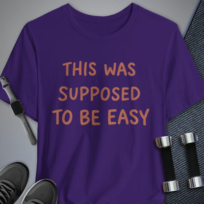 Printify T-Shirt Team Purple / S Expectation vs. Reality T-Shirt