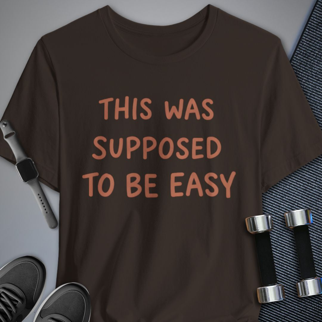 Printify T-Shirt Brown / S Expectation vs. Reality T-Shirt