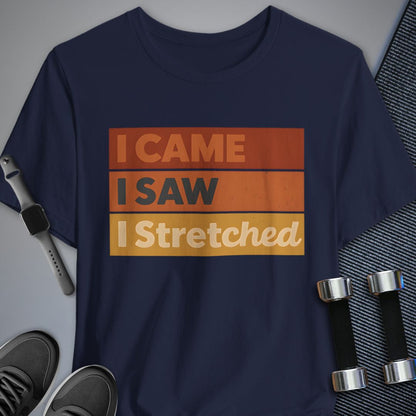 Printify T-Shirt Navy / S I Stretched T-Shirt