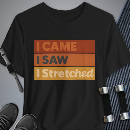 Printify T-Shirt Black / S I Stretched T-Shirt