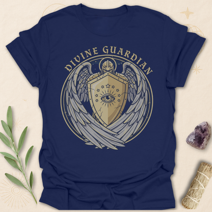 Printify T-Shirt Navy / S Divine Guardian Tee