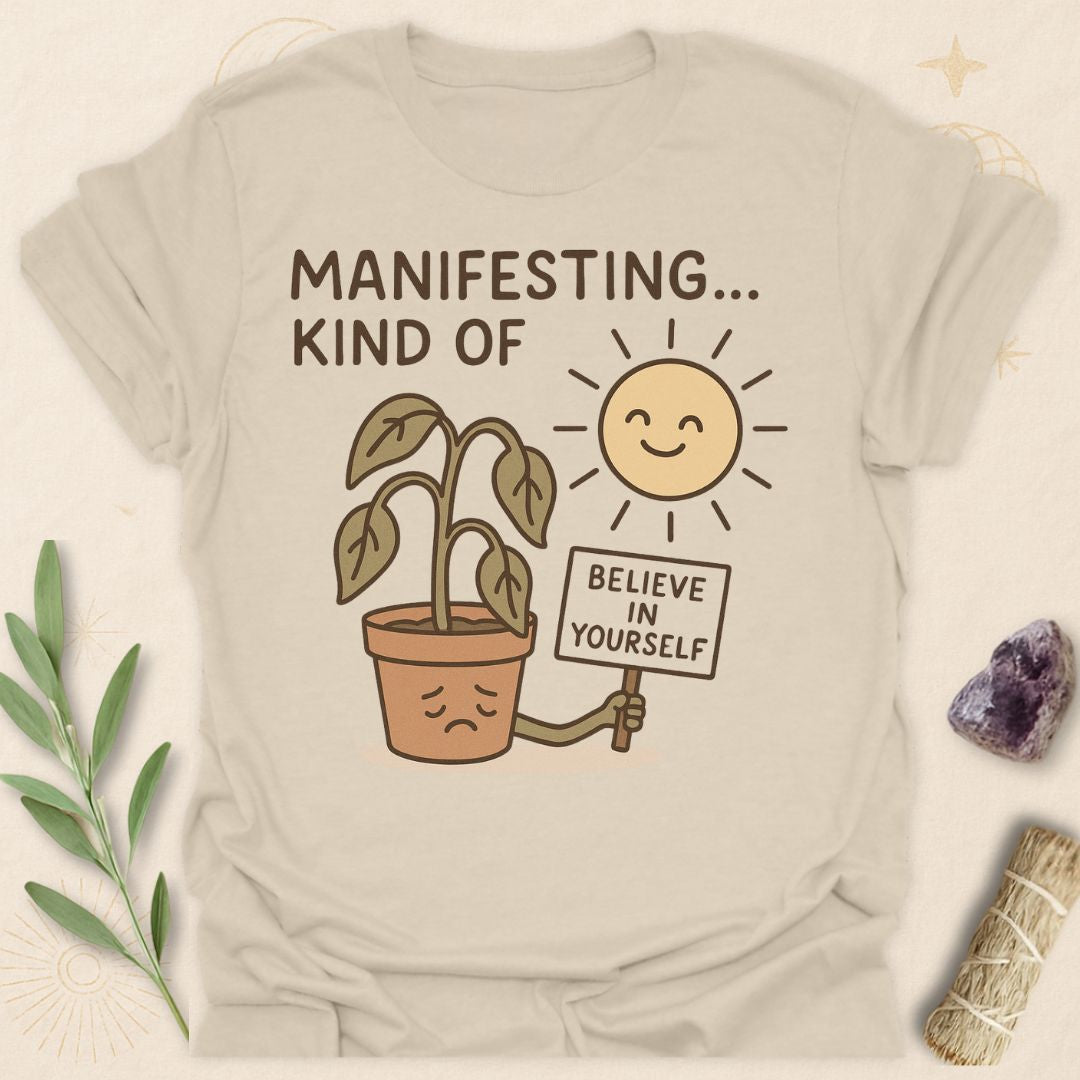 Printify T-Shirt Sand / S Self Belief Tee