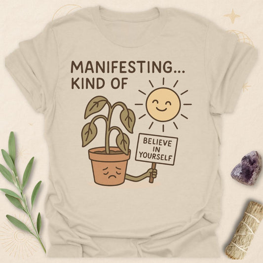 Printify T-Shirt Sand / S Self Belief Tee