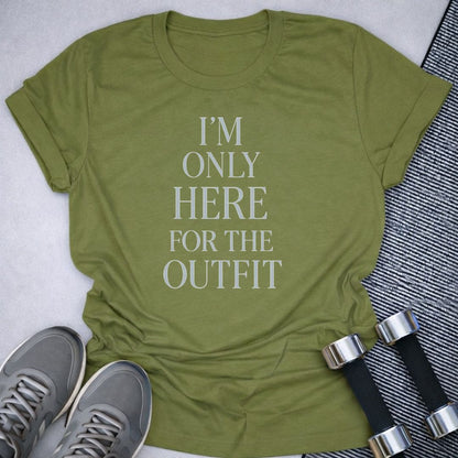 Printify T-Shirt Olive / S Love The Outfit T-Shirt