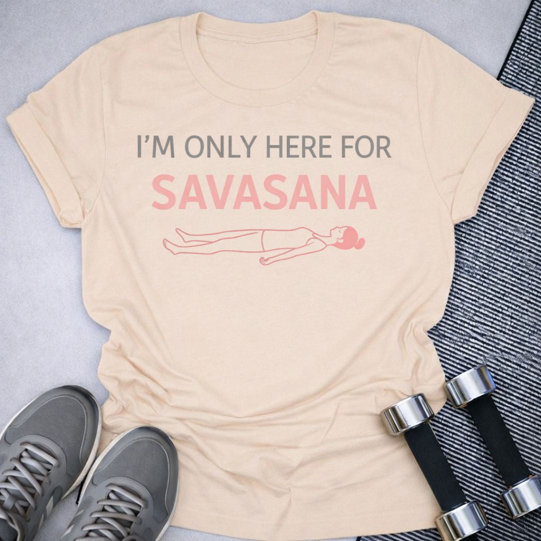 Printify T-Shirt Soft Cream / S Savasana T-Shirt