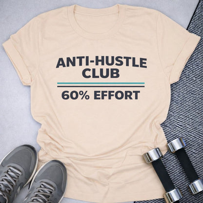 Printify T-Shirt Soft Cream / S 60% Effort T-Shirt