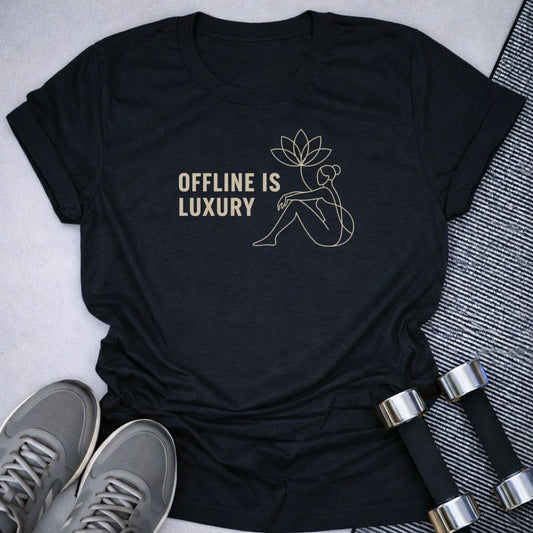 Printify T-Shirt Black / S New Offline Luxury