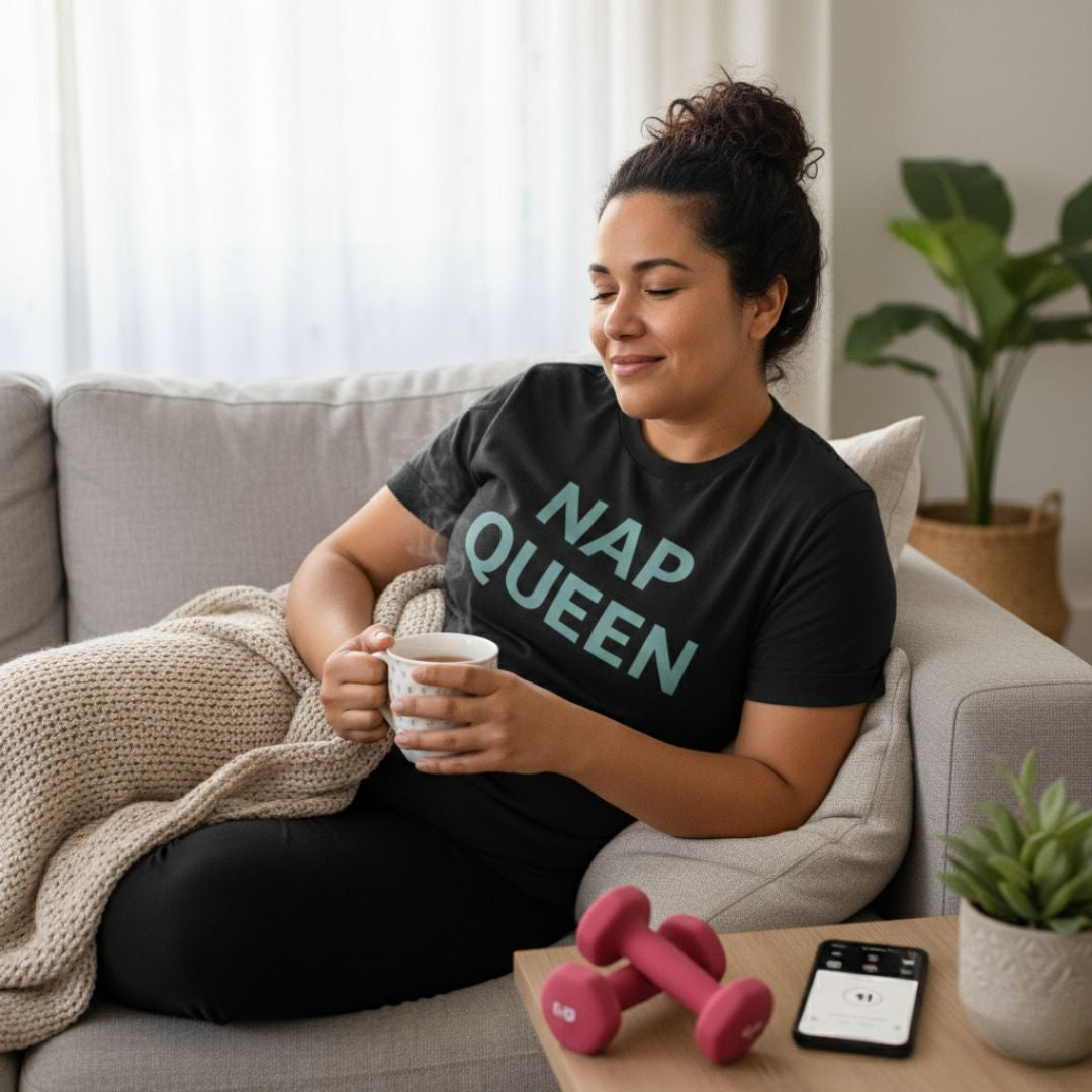 Printify T-Shirt Nap Queen T-Shirt