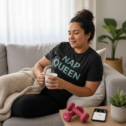 Printify T-Shirt Nap Queen T-Shirt