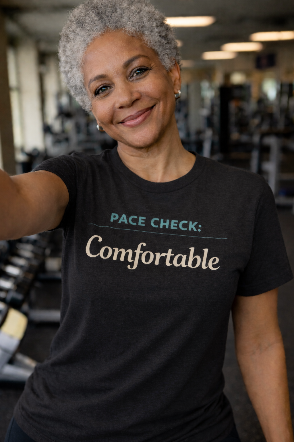 Printify T-Shirt Pace Check T-Shirt