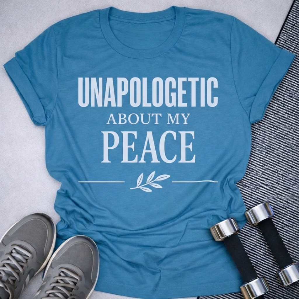 Printify T-Shirt Aqua / S Unapologetic Peace T-Shirt