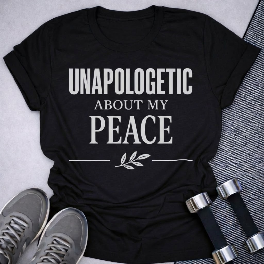Printify T-Shirt Black / S Unapologetic Peace T-Shirt