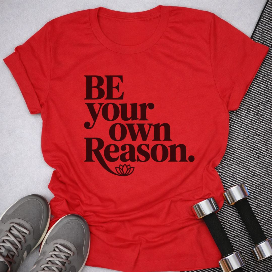 Printify T-Shirt Red / S Be The Reason T-Shirt