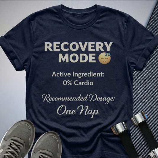 Printify T-Shirt Navy / S Recovery Mode T-Shirt