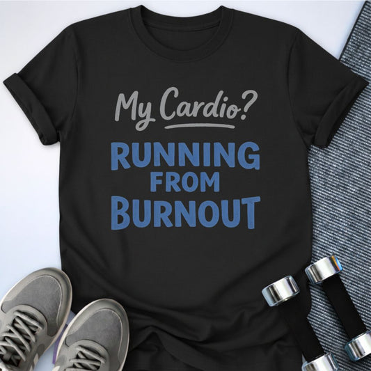 Printify T-Shirt Black / S Outrun Burnout T-Shirt