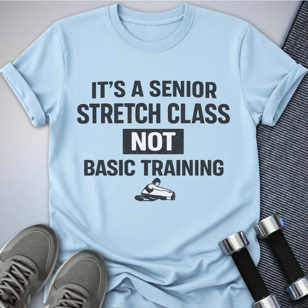 Printify T-Shirt Baby Blue / S Not Basic Training T-Shirt