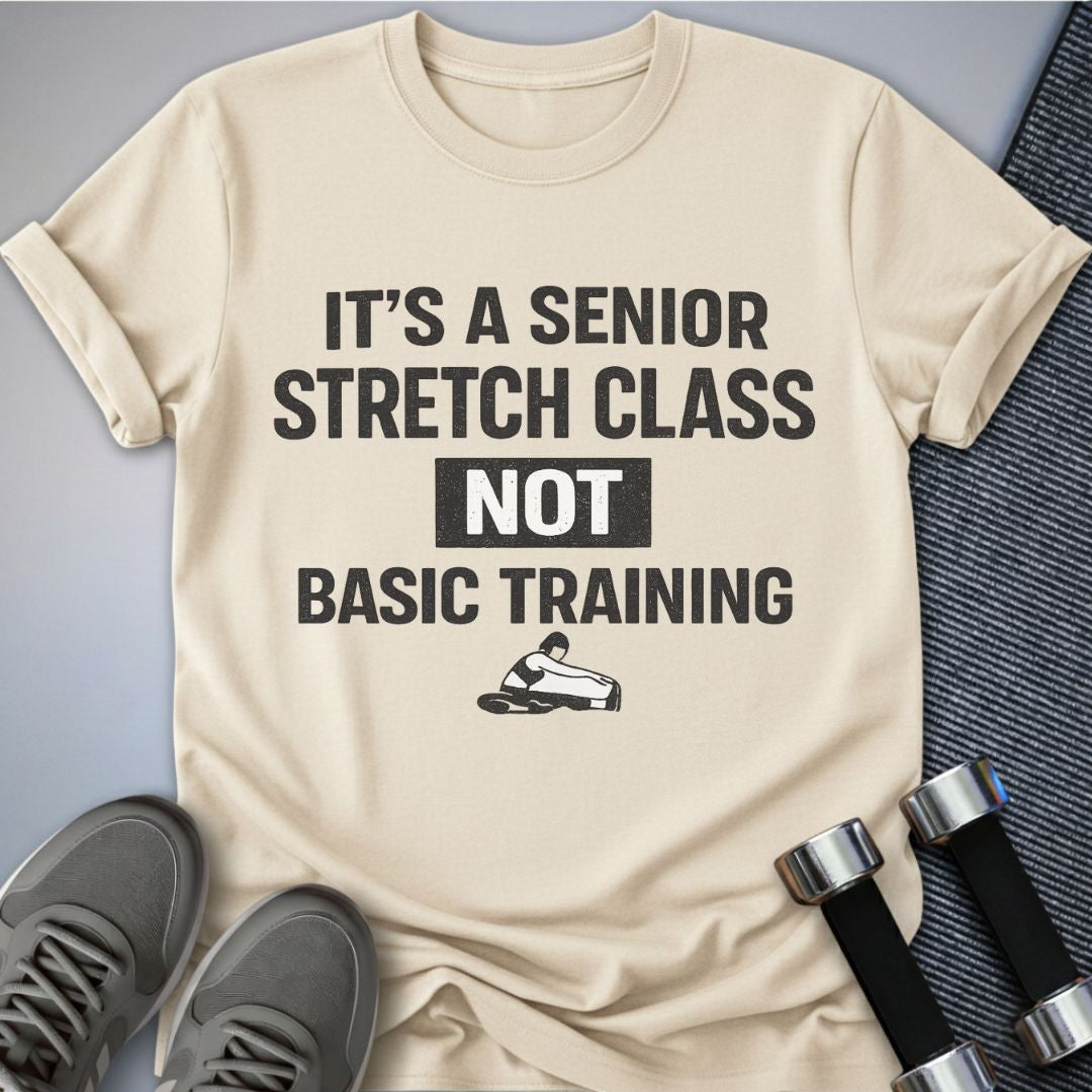 Printify T-Shirt Natural / S Not Basic Training T-Shirt