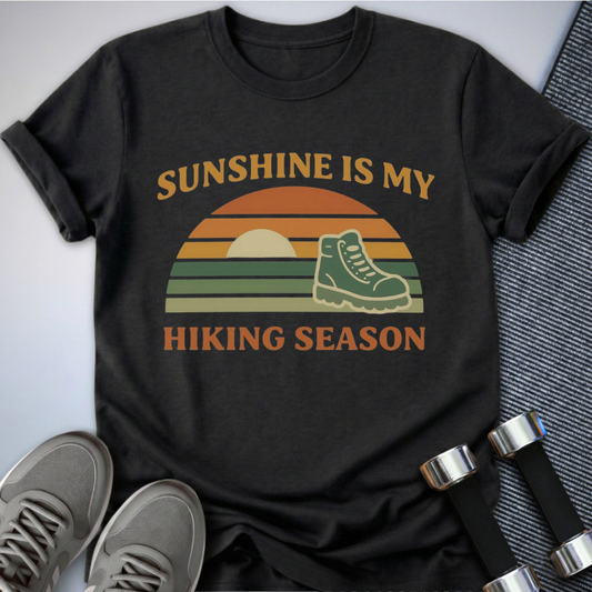 Printify T-Shirt Dark Grey Heather / S My Season T-Shirt