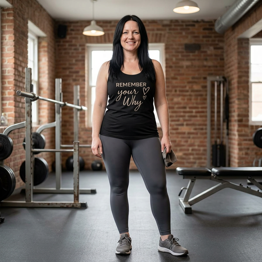 Printify Tank Top Remember Your Why - Tank Top