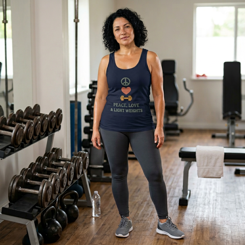 Printify Tank Top Love & Light Weights - Tank Top