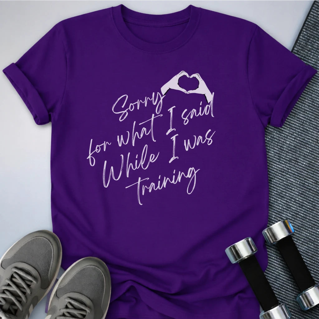 Printify T-Shirt Team Purple / S Sorry Vibes T-Shirt