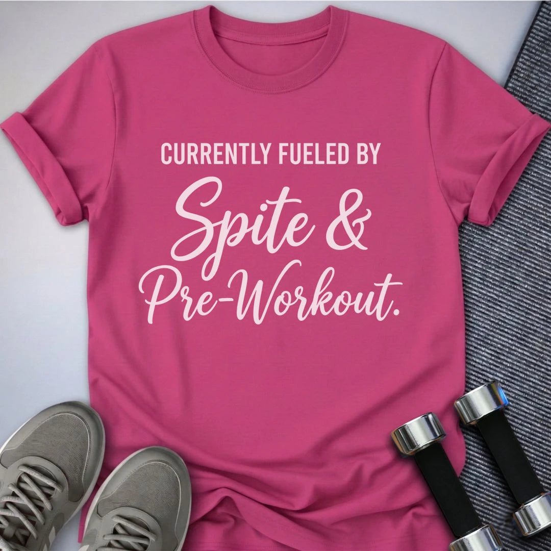 Printify T-Shirt S / Berry Pre Workout T-Shirt
