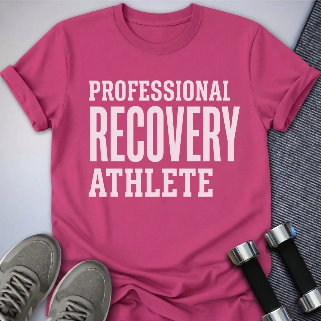 Printify T-Shirt S / Berry Recovery Athlete T-Shirt