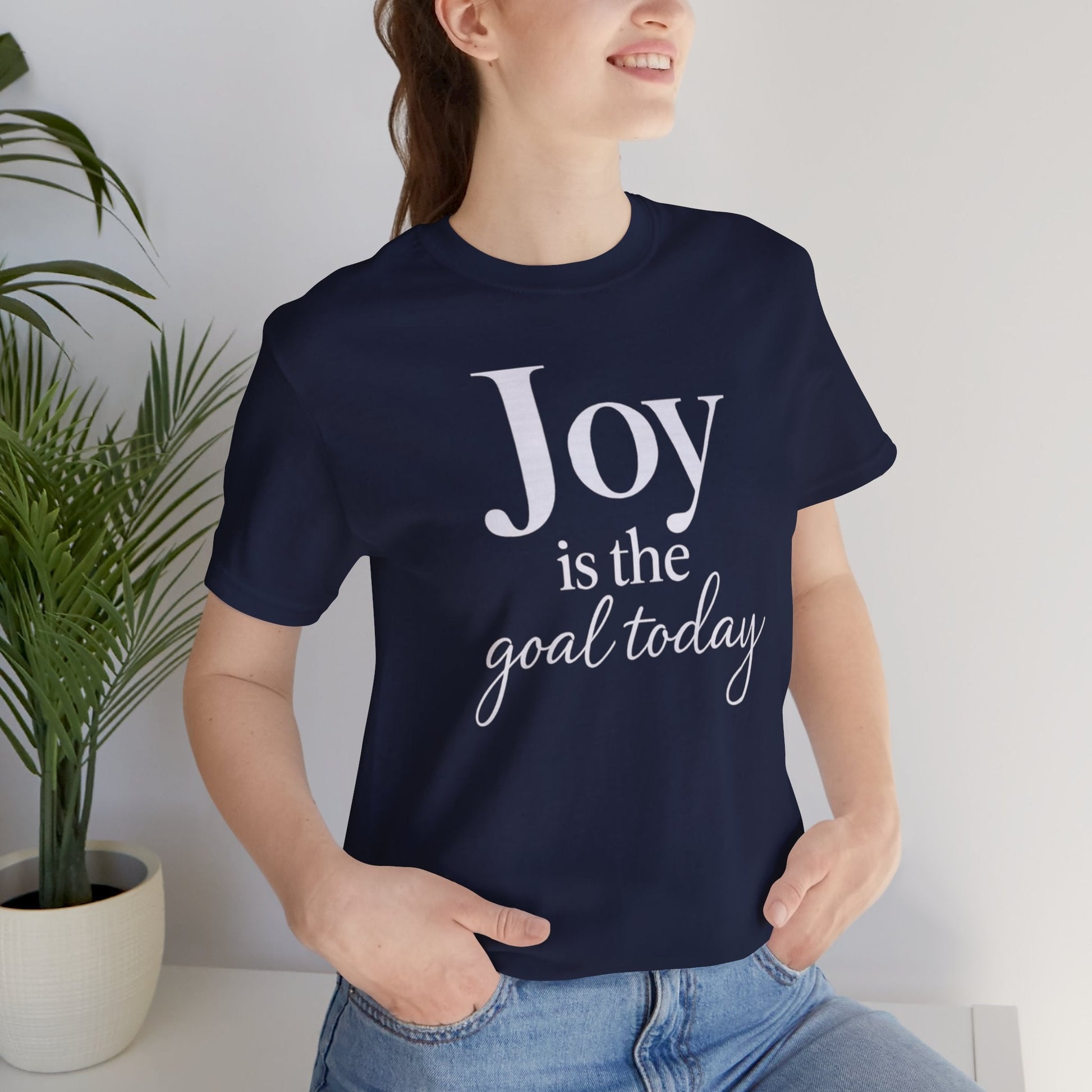 Printify T-Shirt Joy Is The Goal T-Shirt