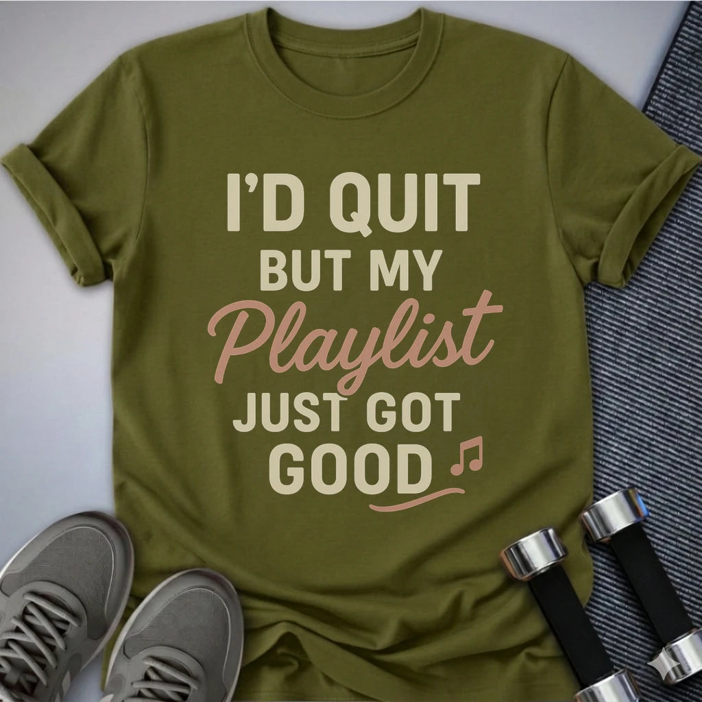Printify T-Shirt Olive / S DJ Ruined My Exit T-Shirt