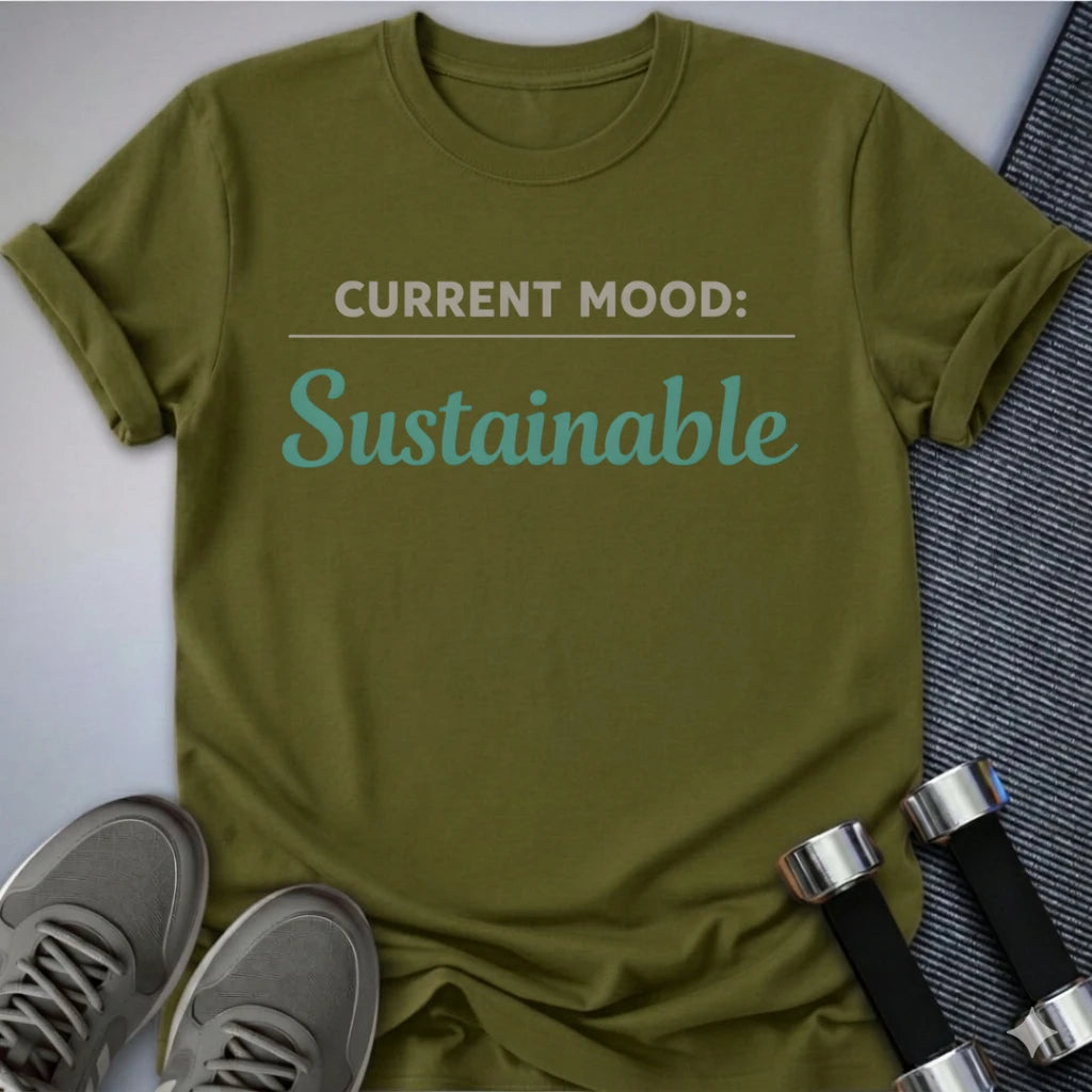 Printify T-Shirt Olive / S Sustainable T-Shirt