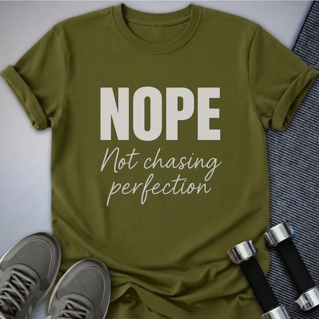 Printify T-Shirt Olive / S Opting Out T-Shirt
