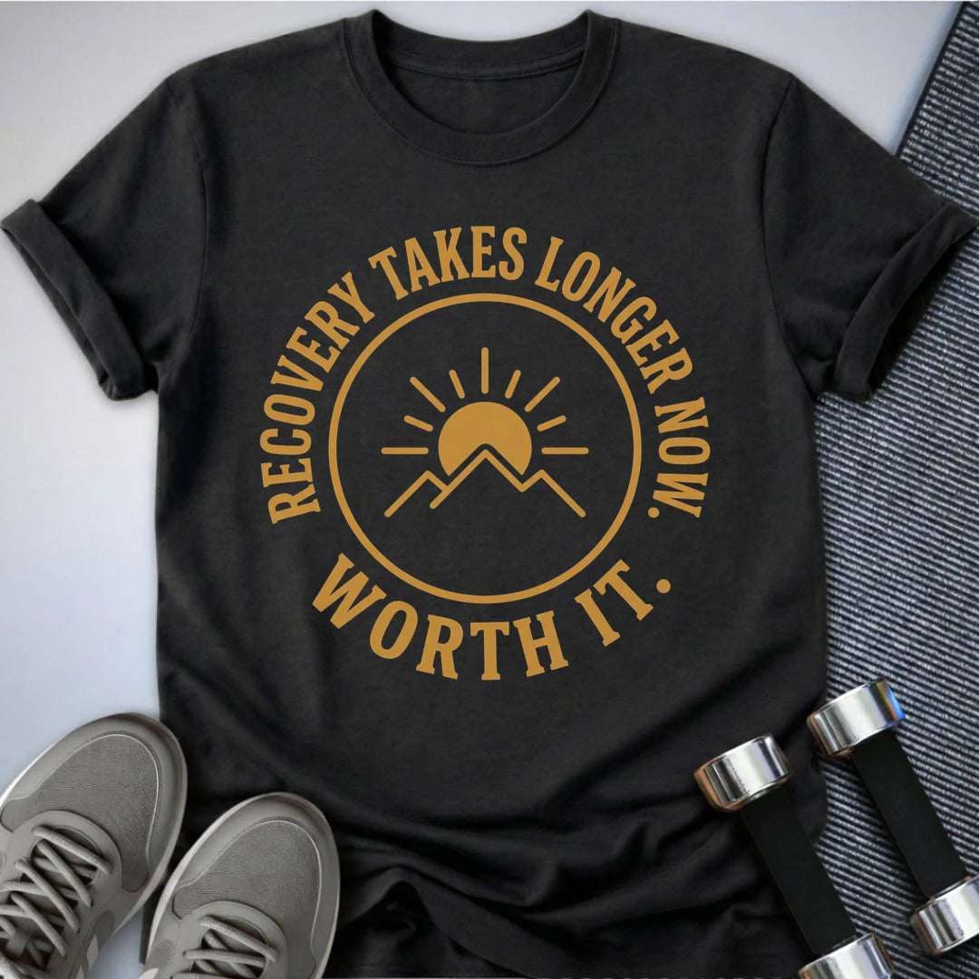 Printify T-Shirt S / Dark Grey Heather Worth It T-Shirt