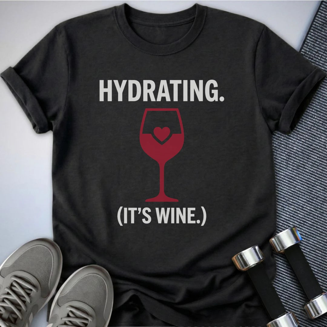 Printify T-Shirt S / Dark Grey Heather Hydrating T-Shirt