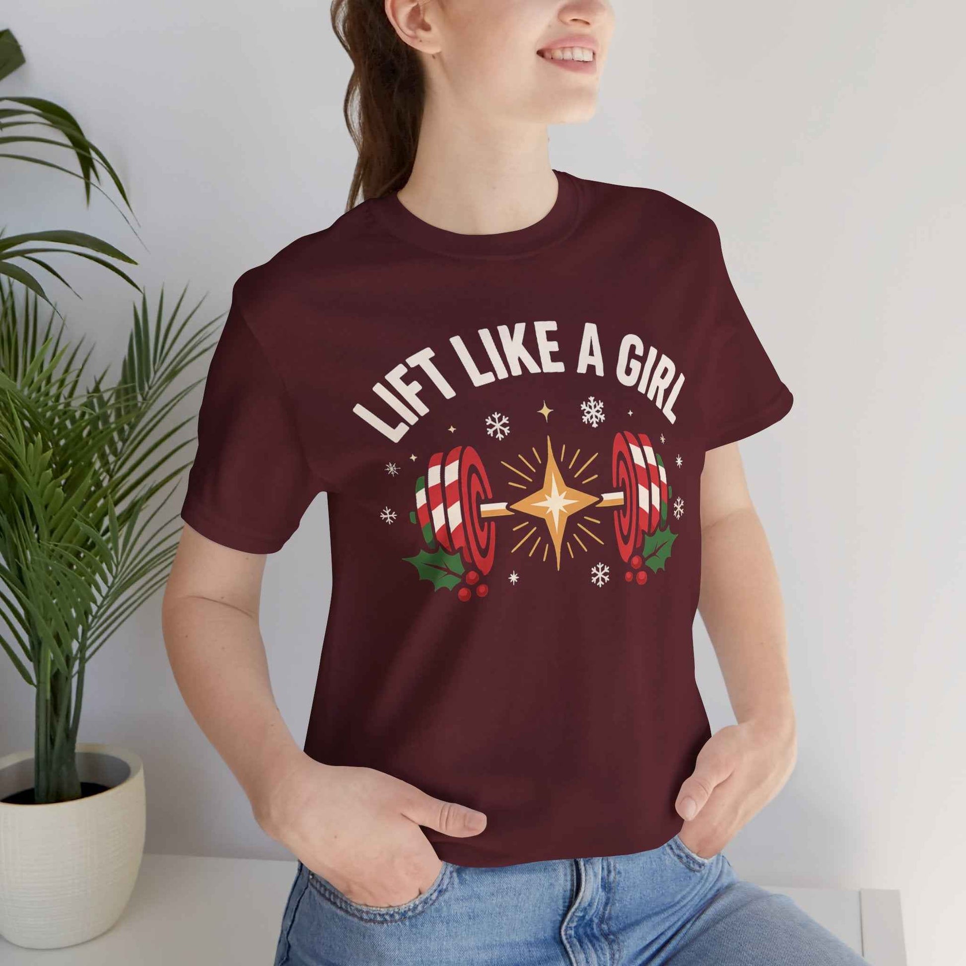 Printify T-Shirt Liftmas Queen Tee