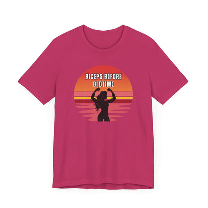 Retro Biceps Female T-Shirt