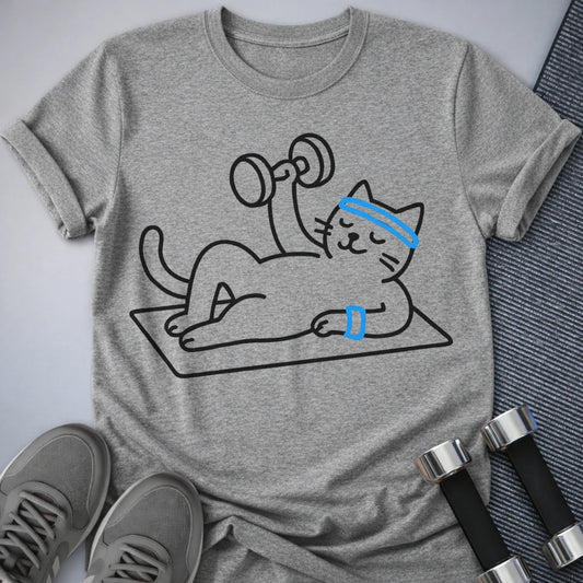 Printify T-Shirt Athletic Heather / S Kool Cat T-Shirt