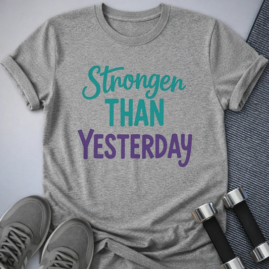 Printify T-Shirt Athletic Heather / S Motivational Vibes T-Shirt