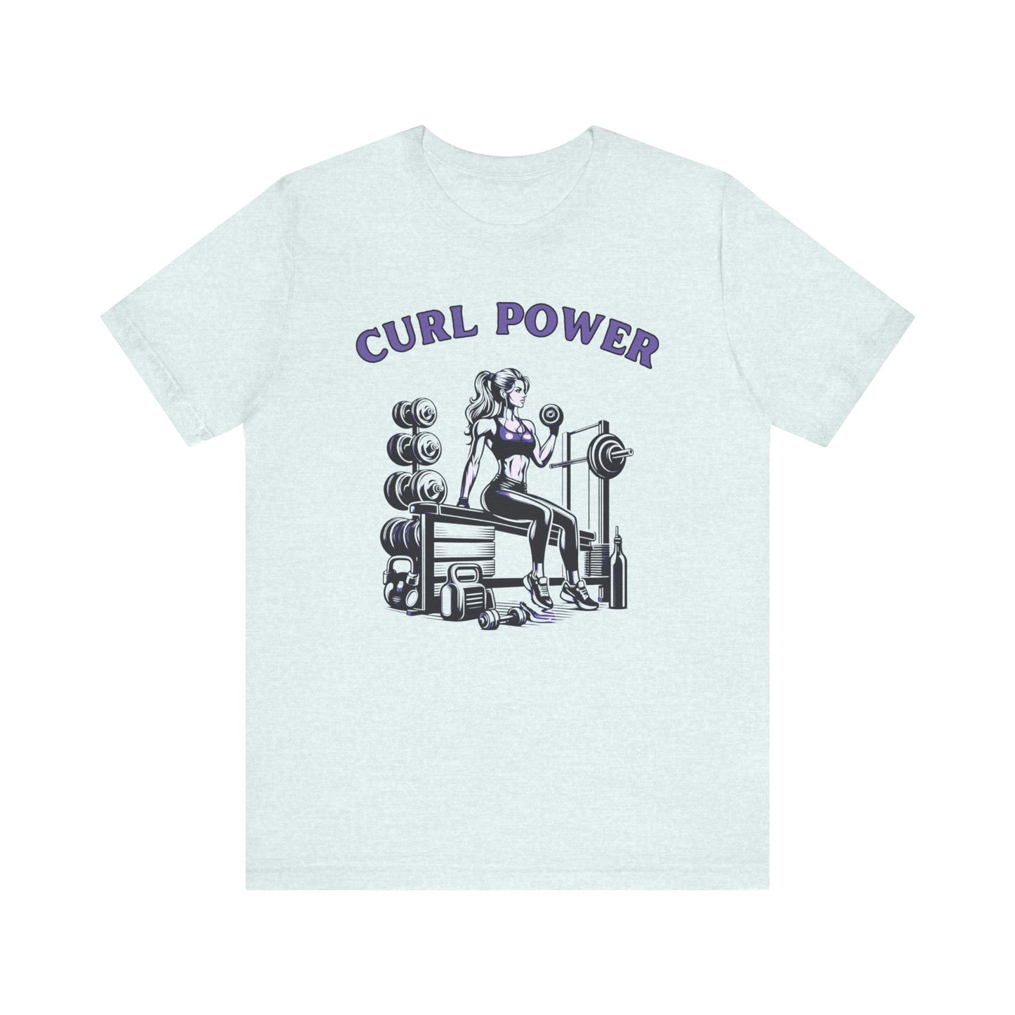 Curl Power Fitness T-Shirt