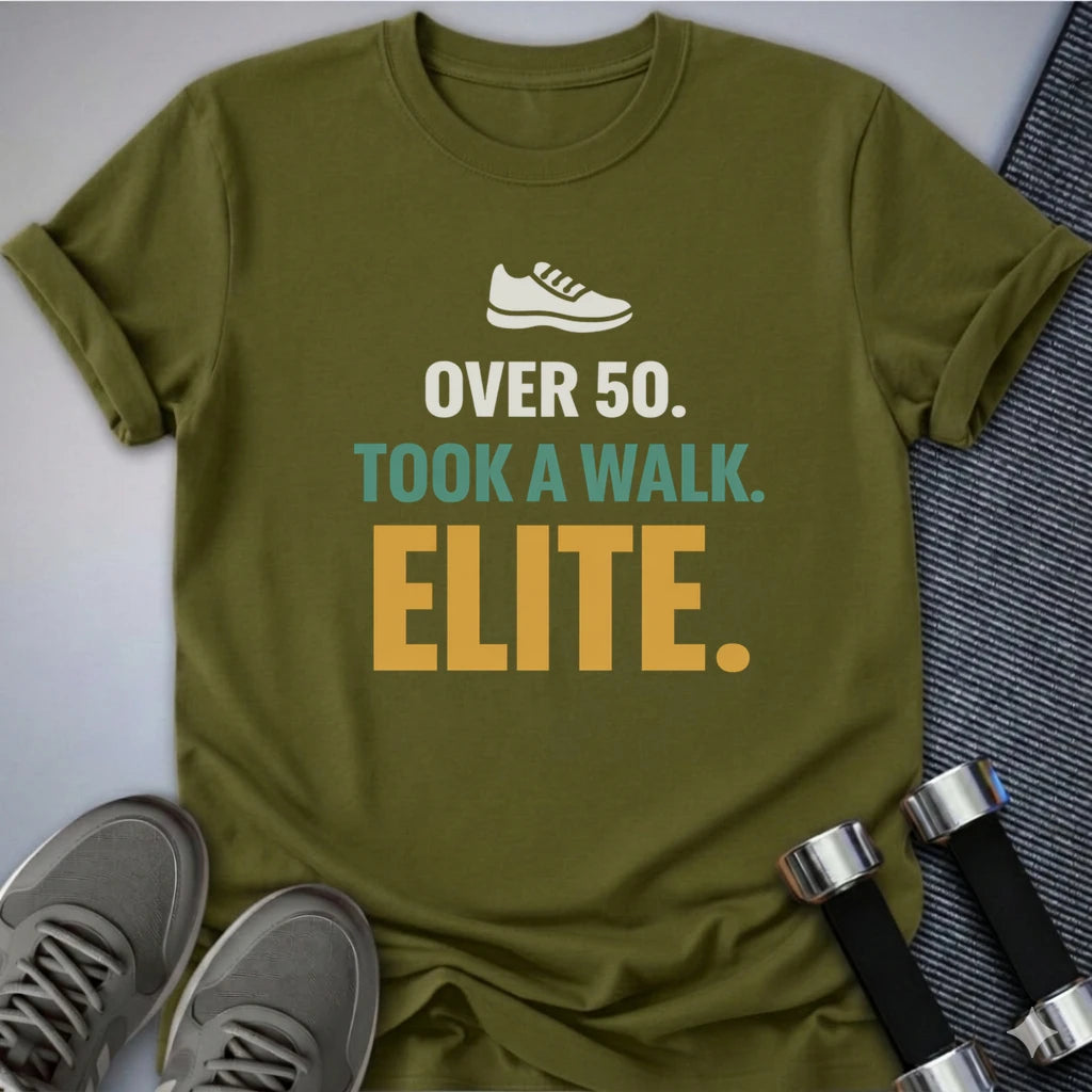 Printify T-Shirt Olive / S Elite Walker T-Shirt