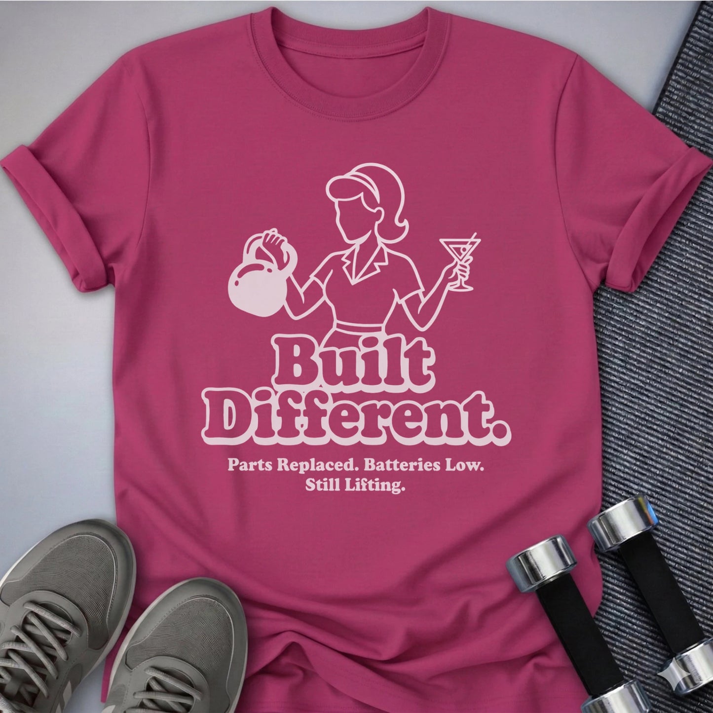 Printify T-Shirt Berry / S Built Different Classic T-Shirt
