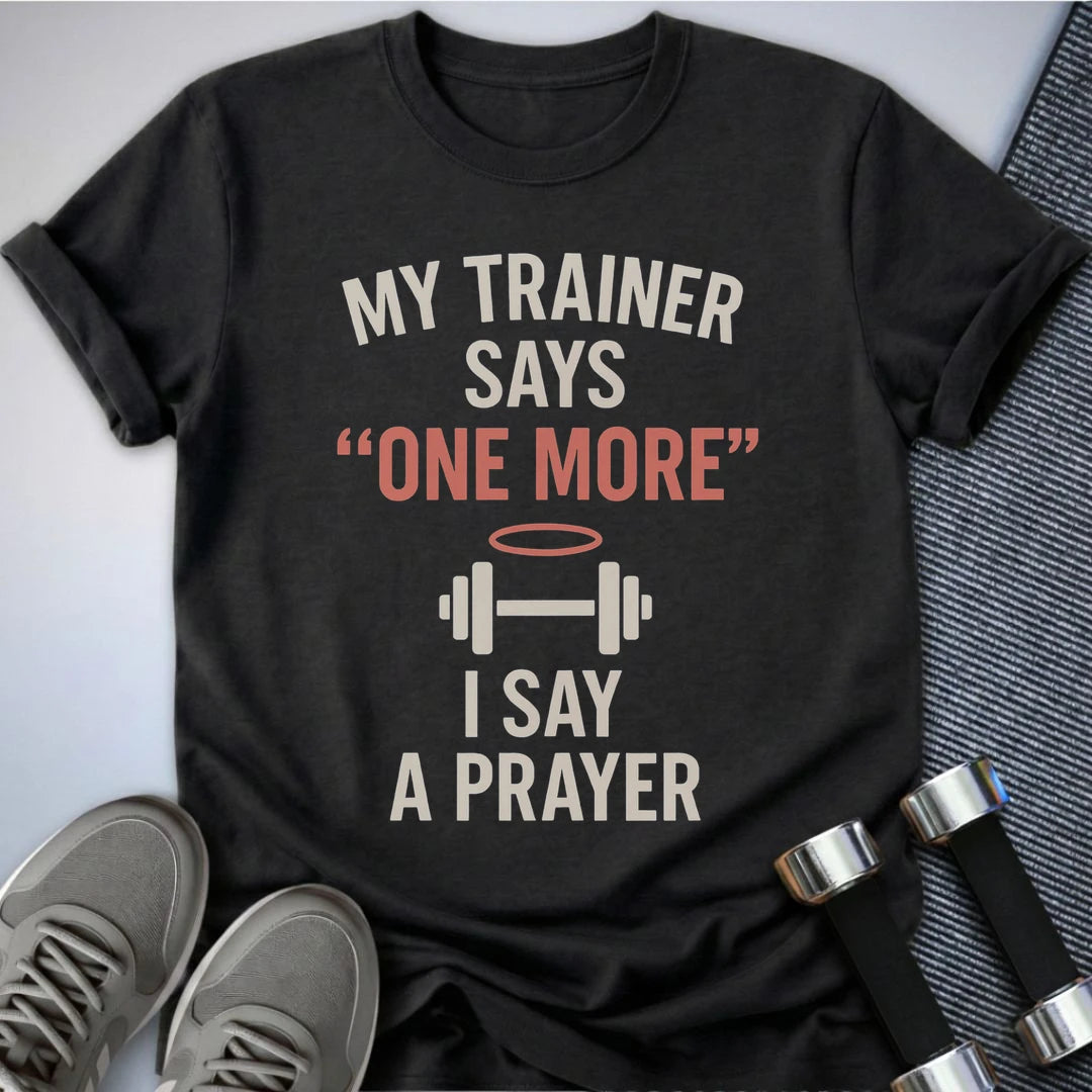 Printify T-Shirt Dark Grey Heather / S Just One More T-Shirt