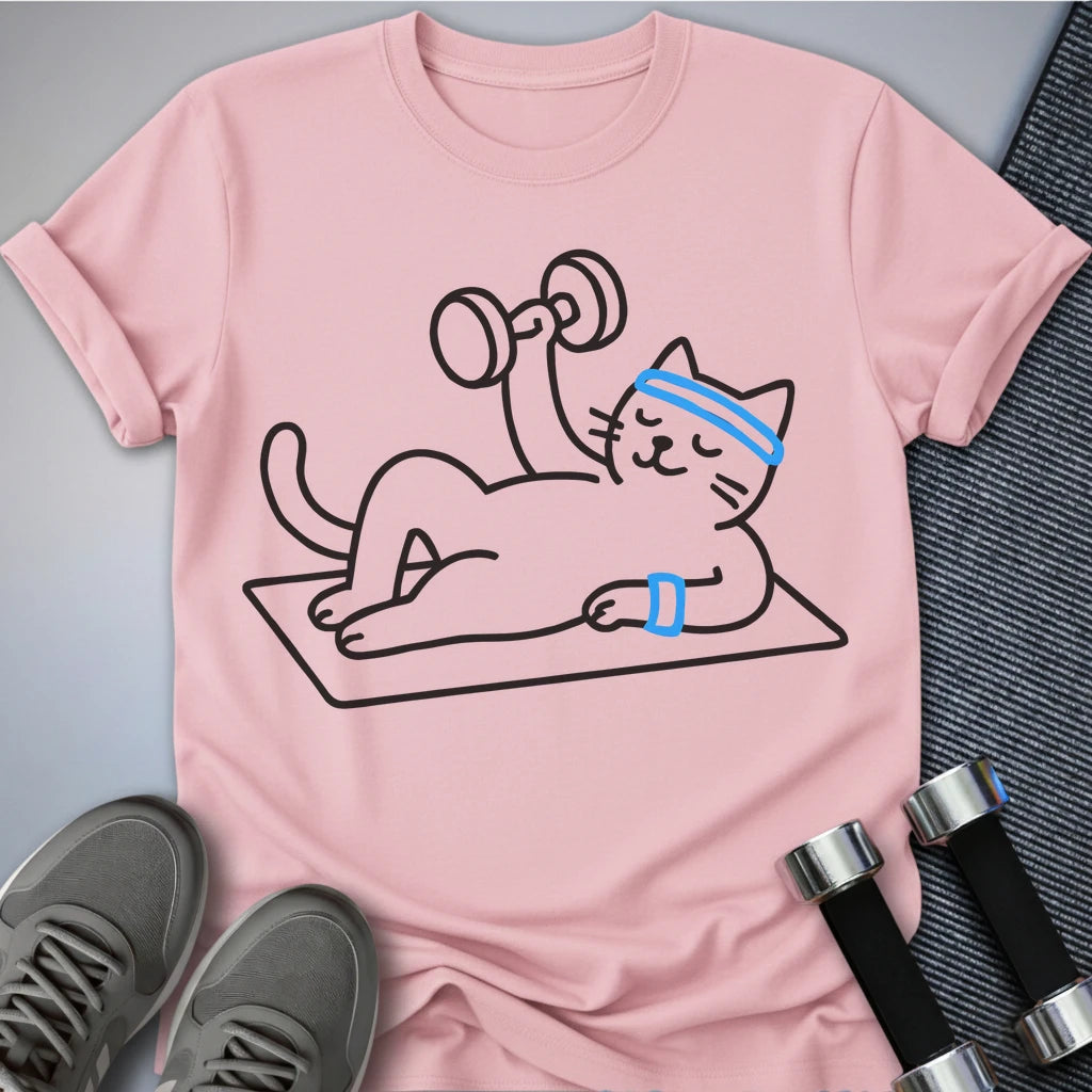 Printify T-Shirt Pink / S Kool Cat T-Shirt