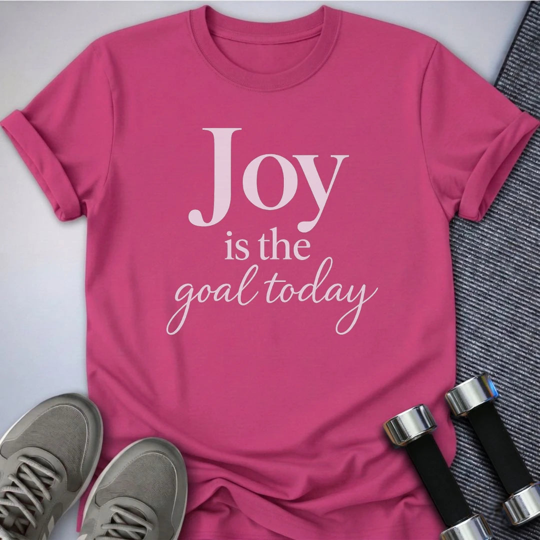Printify T-Shirt Berry / S Joy Is The Goal T-Shirt