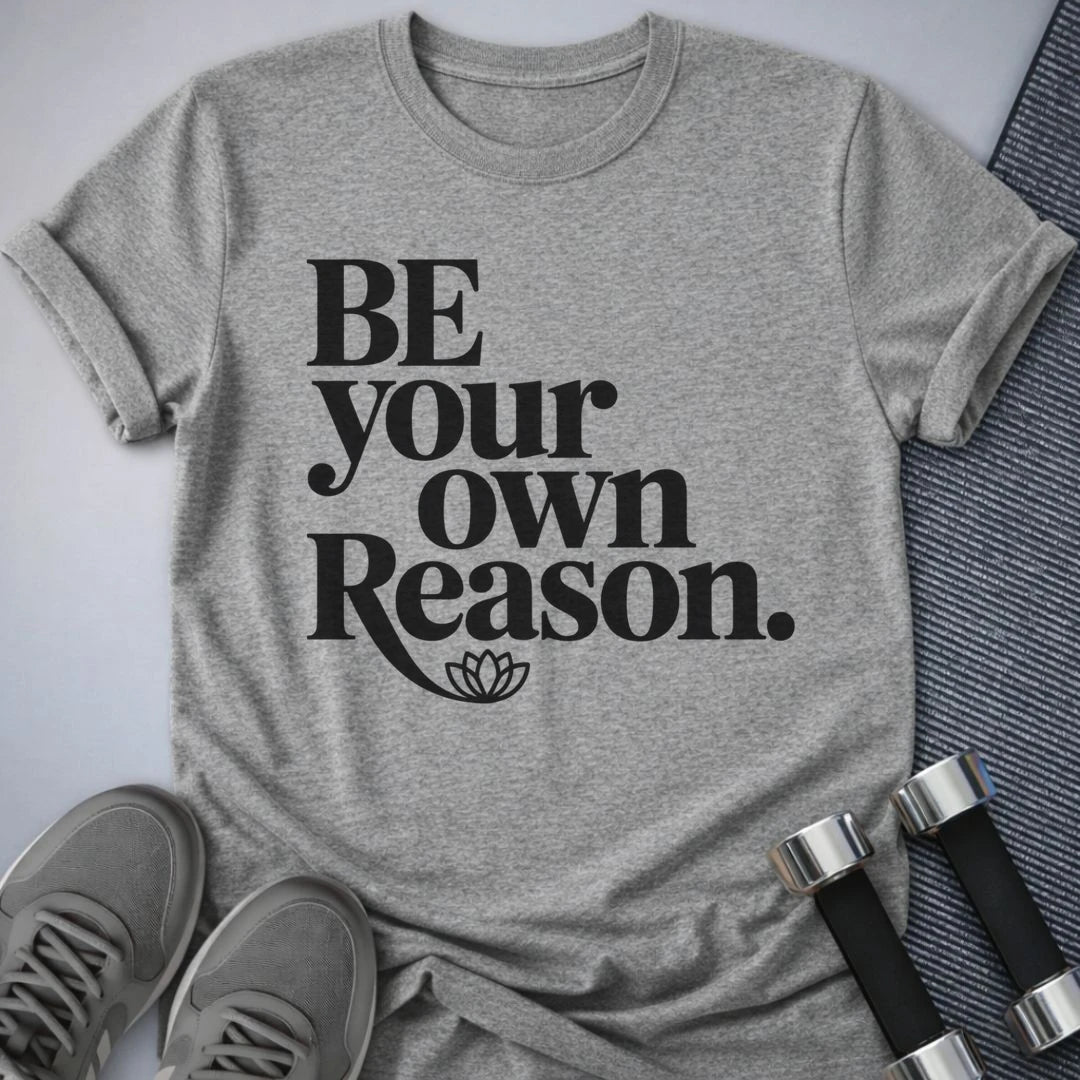 Printify T-Shirt Athletic Heather / S Be The Reason T-Shirt