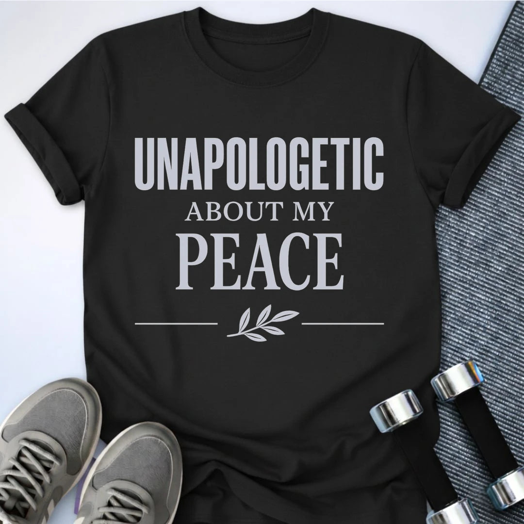 Printify T-Shirt Black / S Unapologetic Peace T-Shirt