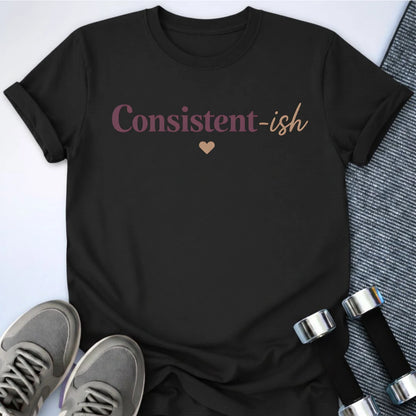 Printify T-Shirt Black / S Consistent-ish T-Shirt