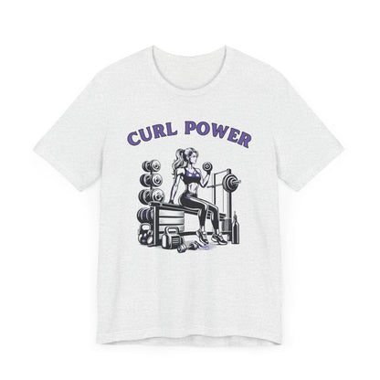 Curl Power Fitness T-Shirt