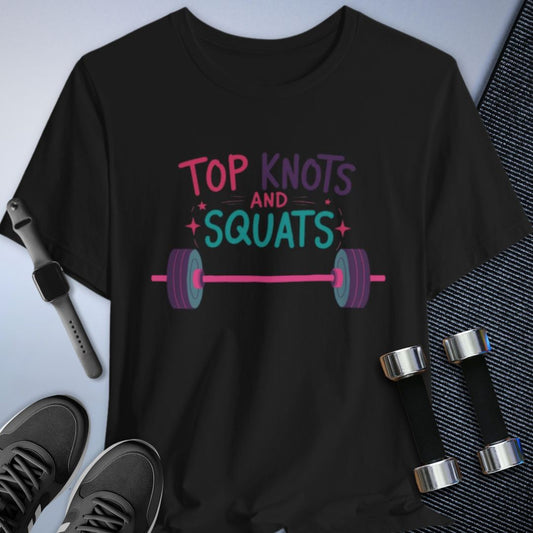 Top Knots Fitness T-Shirt