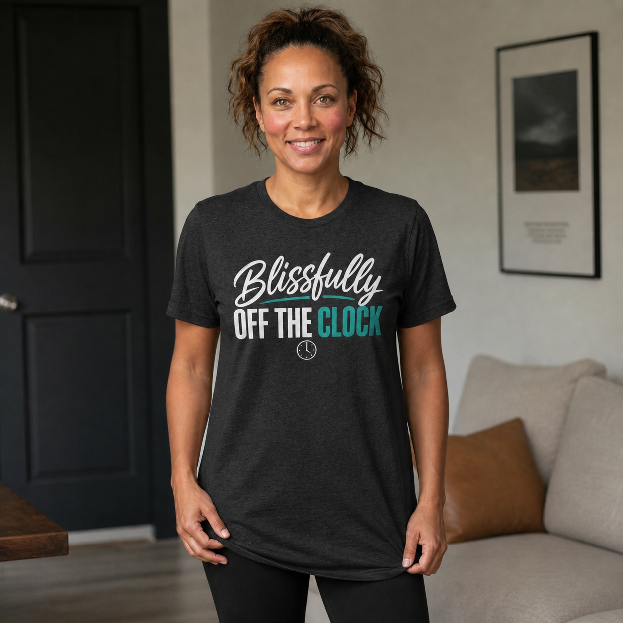 Printify T-Shirt Off The Clock T-Shirt