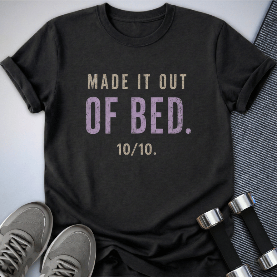 Printify T-Shirt S / Dark Grey Heather Made It T-Shirt